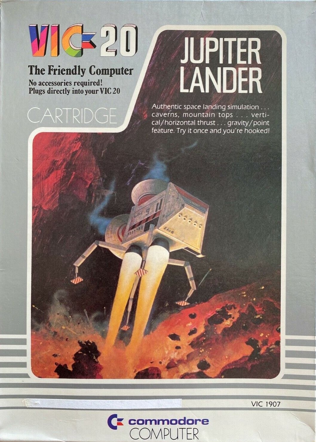 VIC20 Jupiter Lander
